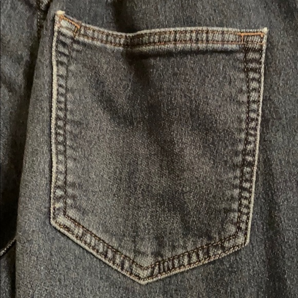 Uniqlo dark stretchy denim jeans unisex - Picture 4 of 5